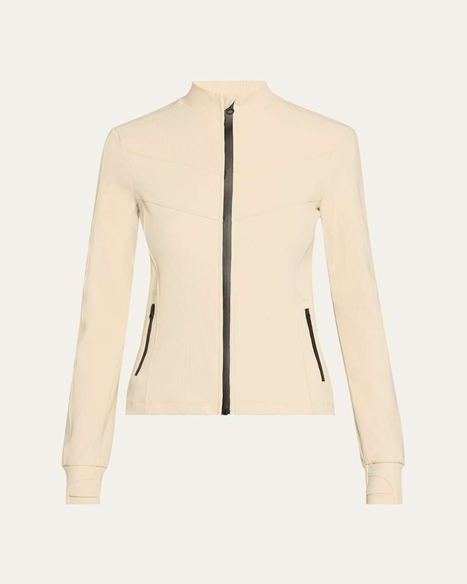 Directional Rib Fitted Jacket